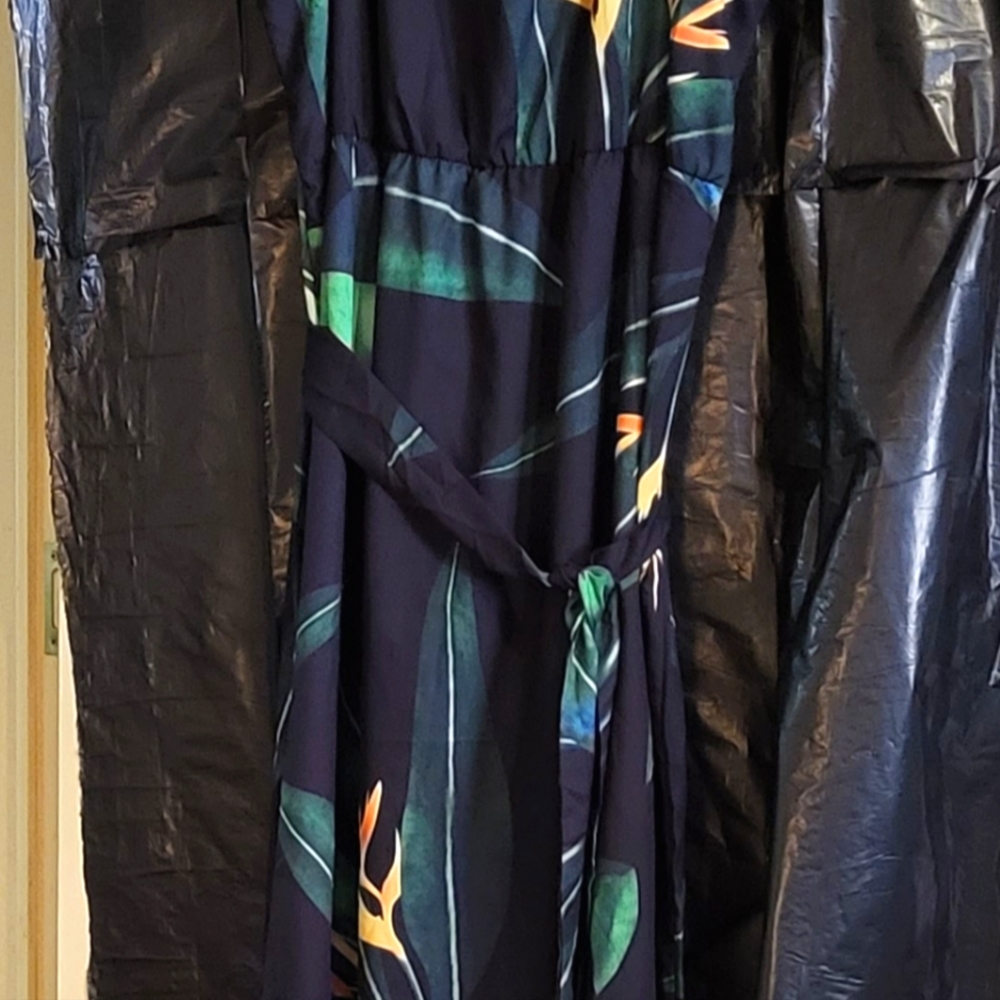 Celmia Collection Long size 5XL Jungle Print